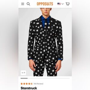 Opposuits Men‎ star struck 2 Piece Suit Jacket Sz 36 Pants 36